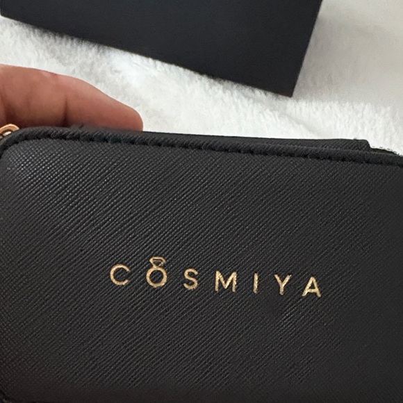 Cosmiya Black Jewelry Case with Gold Accents - Picture 2 of 5
